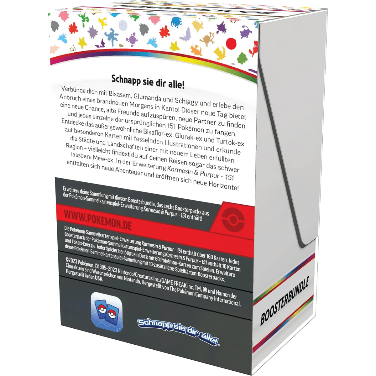 Pokémon Booster Bundle – 151 (6 Booster, Deutsch) - PokeLumina