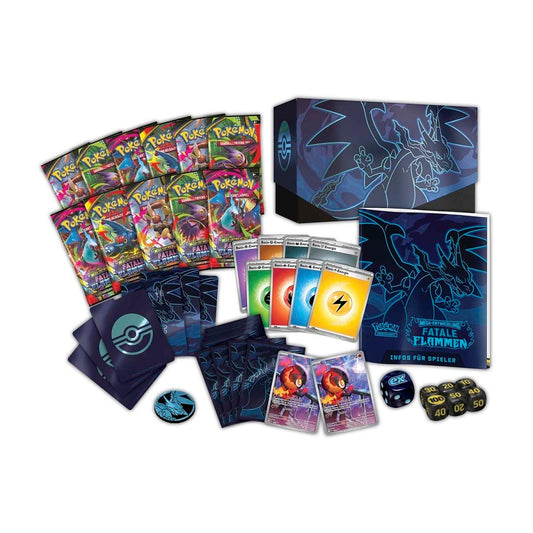 Pokémon Center Top-Trainer-Box – Mega-Entwicklung: Fatale Flammen (Deutsch) - PokeLumina
