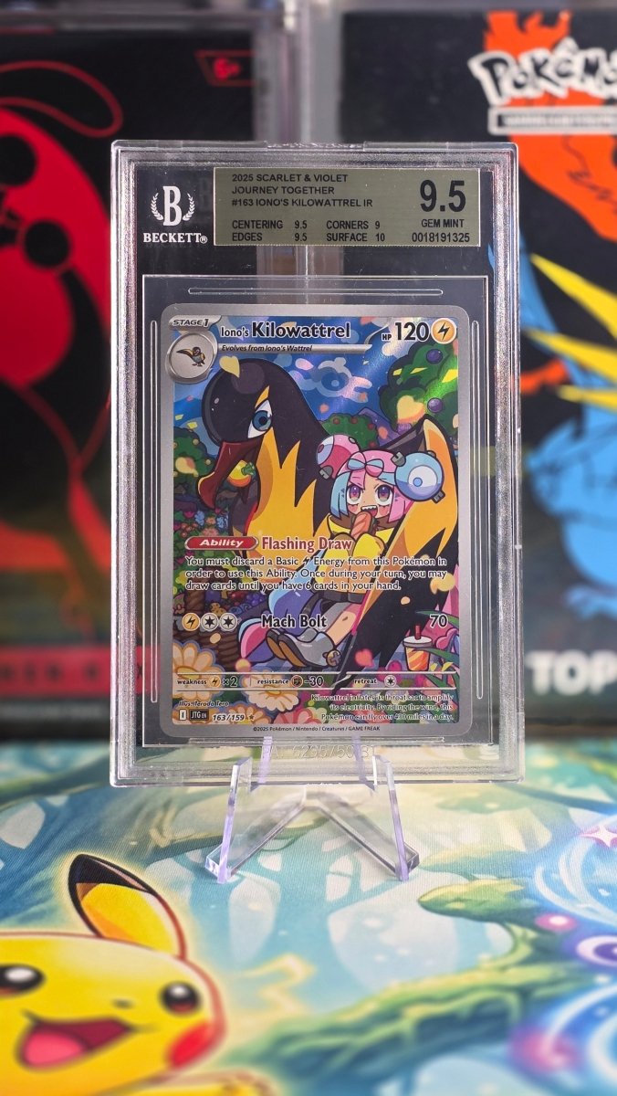 Pokémon Iono's Kilowattrel – Journey Together (BGS 9.5, Englisch) - PokeLumina