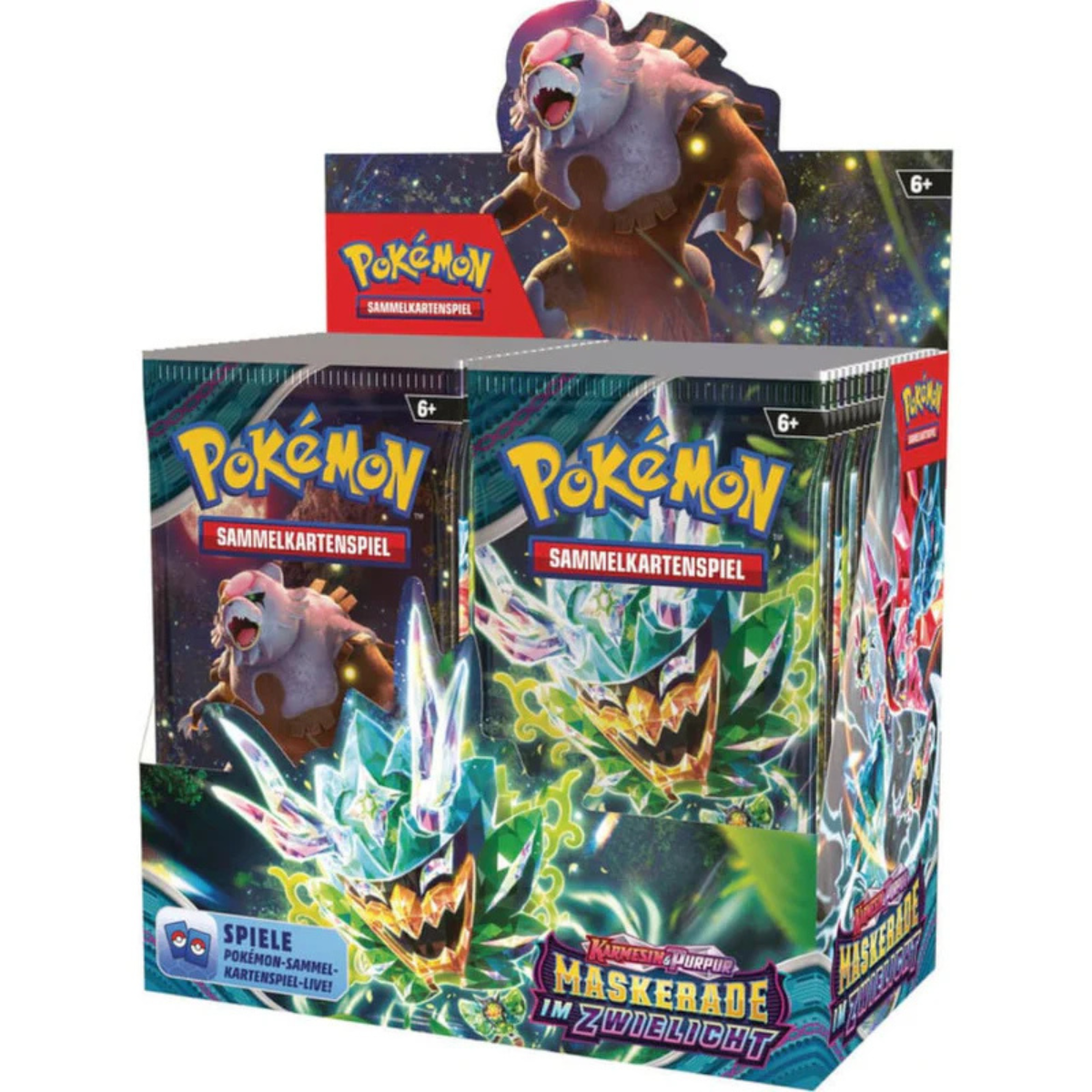 Pokémon Display – Maskerade im Zwielicht (36 Booster, Deutsch)