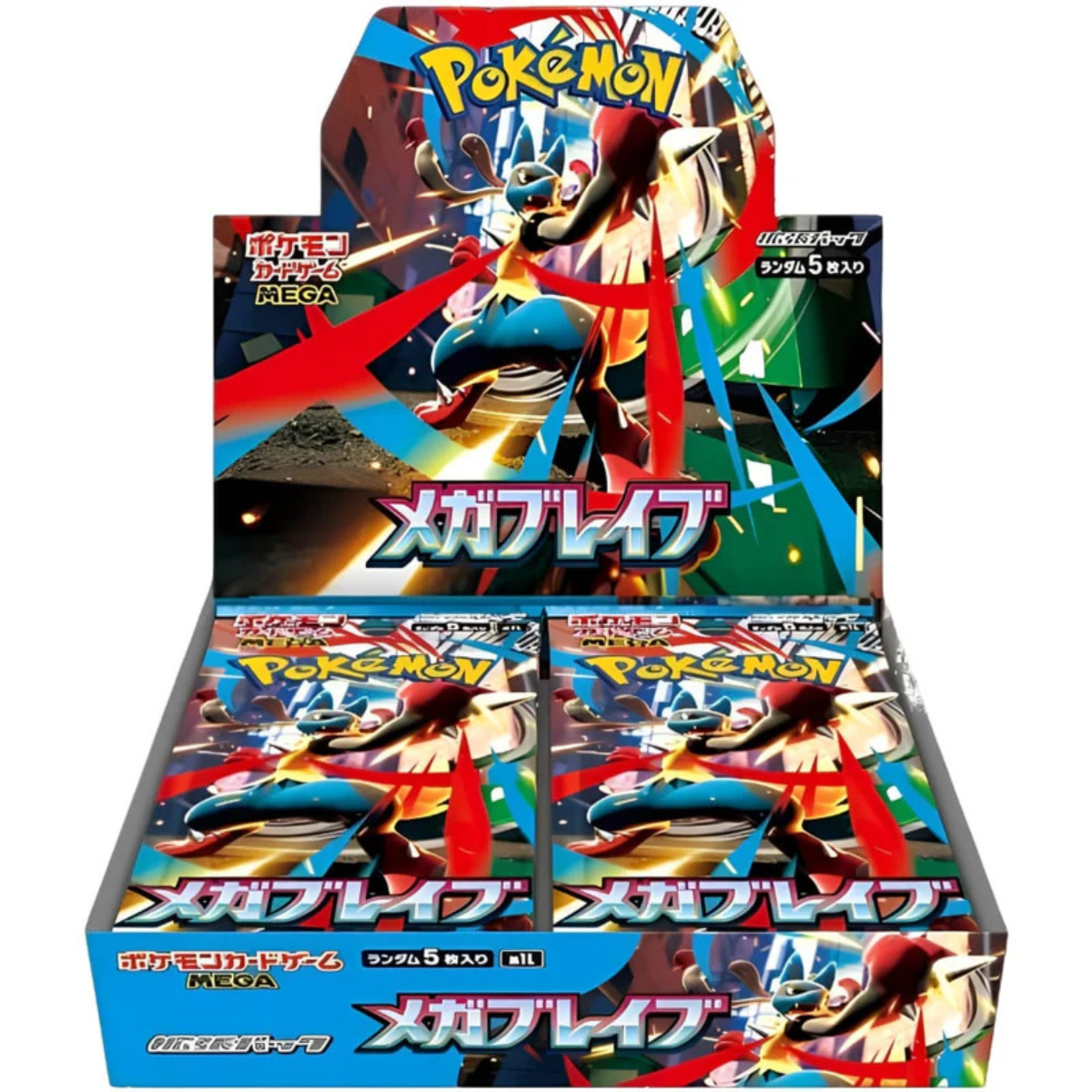 Pokémon Mega Brave Booster Display – Japanisch (sealed)