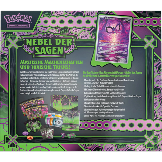 Pokémon Top-Trainer-Box – Nebel der Sagen (Deutsch)
