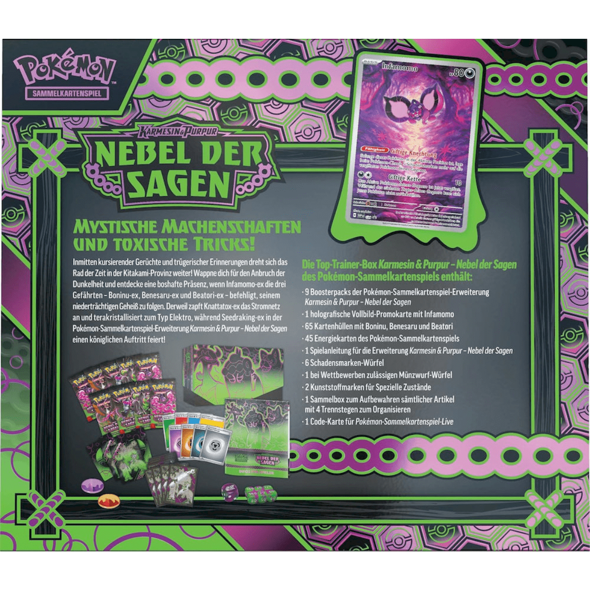 Pokémon Top - Trainer - Box – Nebel der Sagen (Deutsch) - PokeLumina
