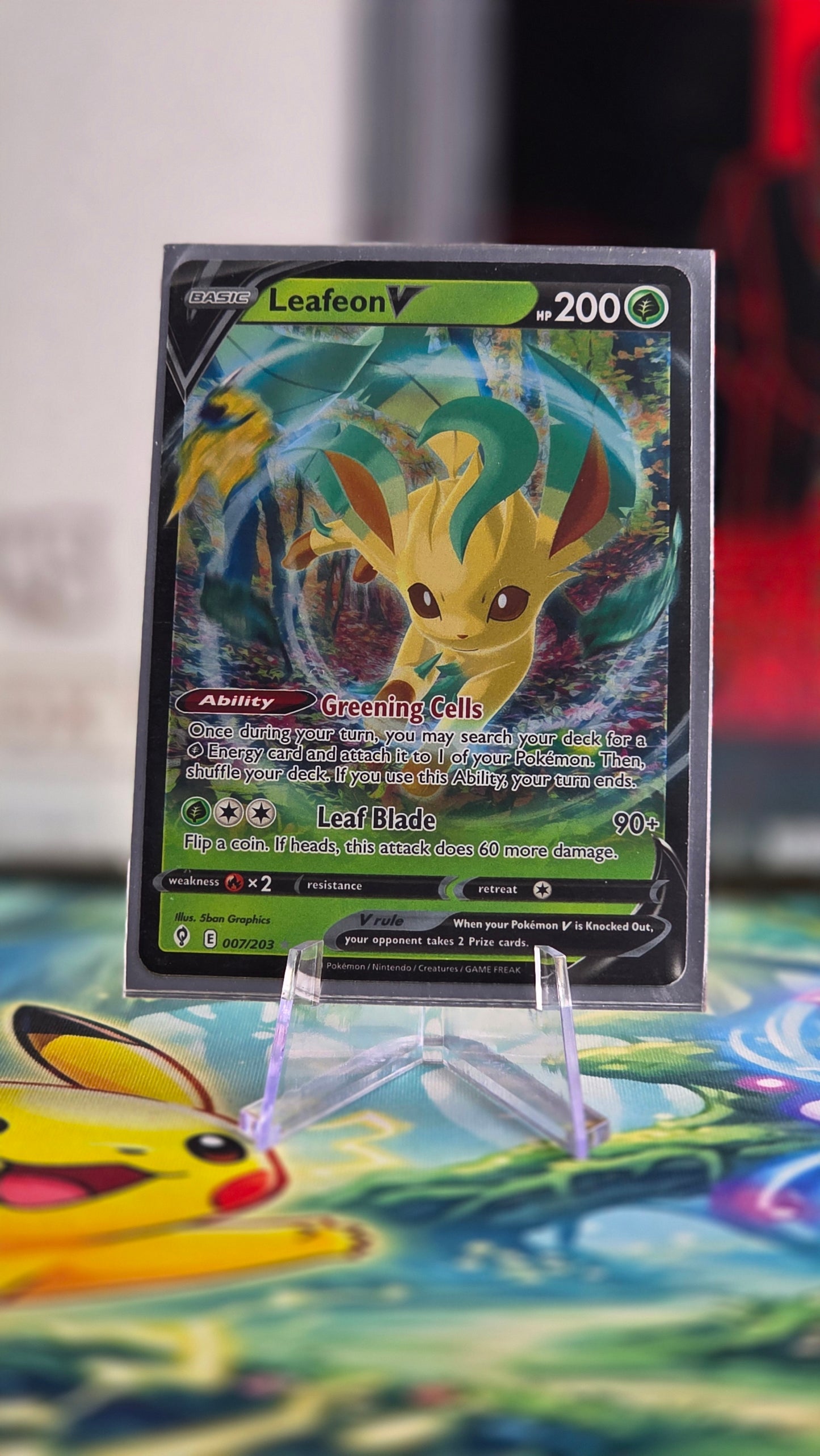 Leafeon V – Entwicklungen am Himmel 007/203 – Englisch