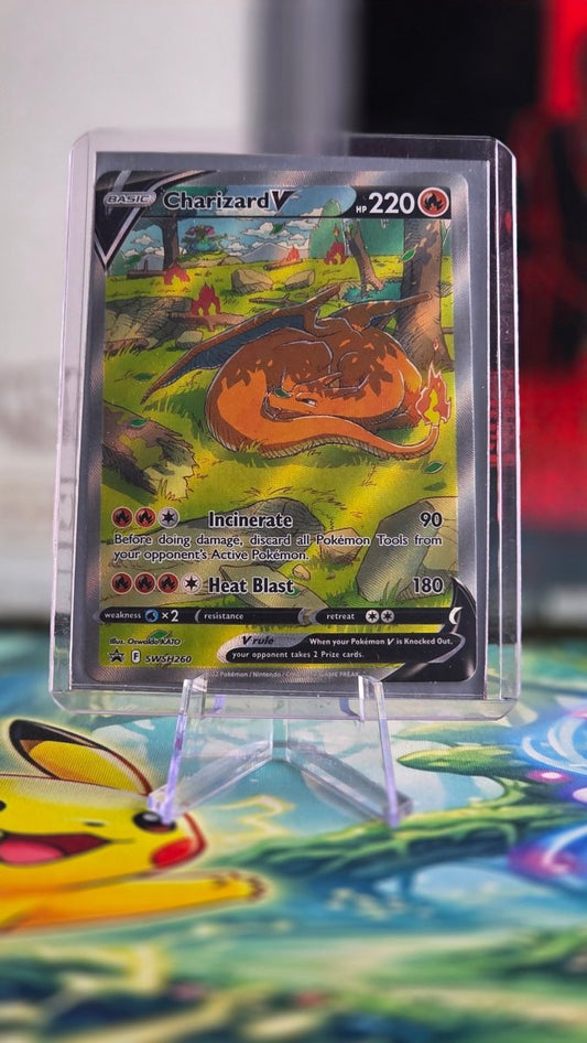 Charizard V – SWSH260 Black Star Promo – Englisch - PokeLumina
