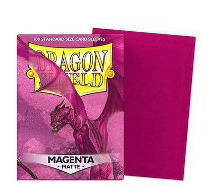 Dragon Shield Sleeves Blood Red Matt Standard 100 Stück - PokeLumina