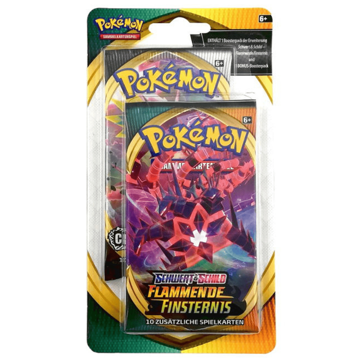 Pokémon 2er Blister – Flammende Finsternis & Clash der Rebellen (Deutsch) - PokeLumina