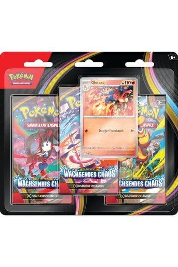 Pokémon 3er Blister – Mega-Entwicklung: Wachsendes Chaos (Deutsch) - PokeLumina