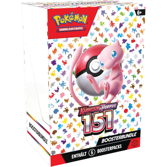 Pokémon Booster Bundle – 151 (6 Booster, Deutsch) - PokeLumina