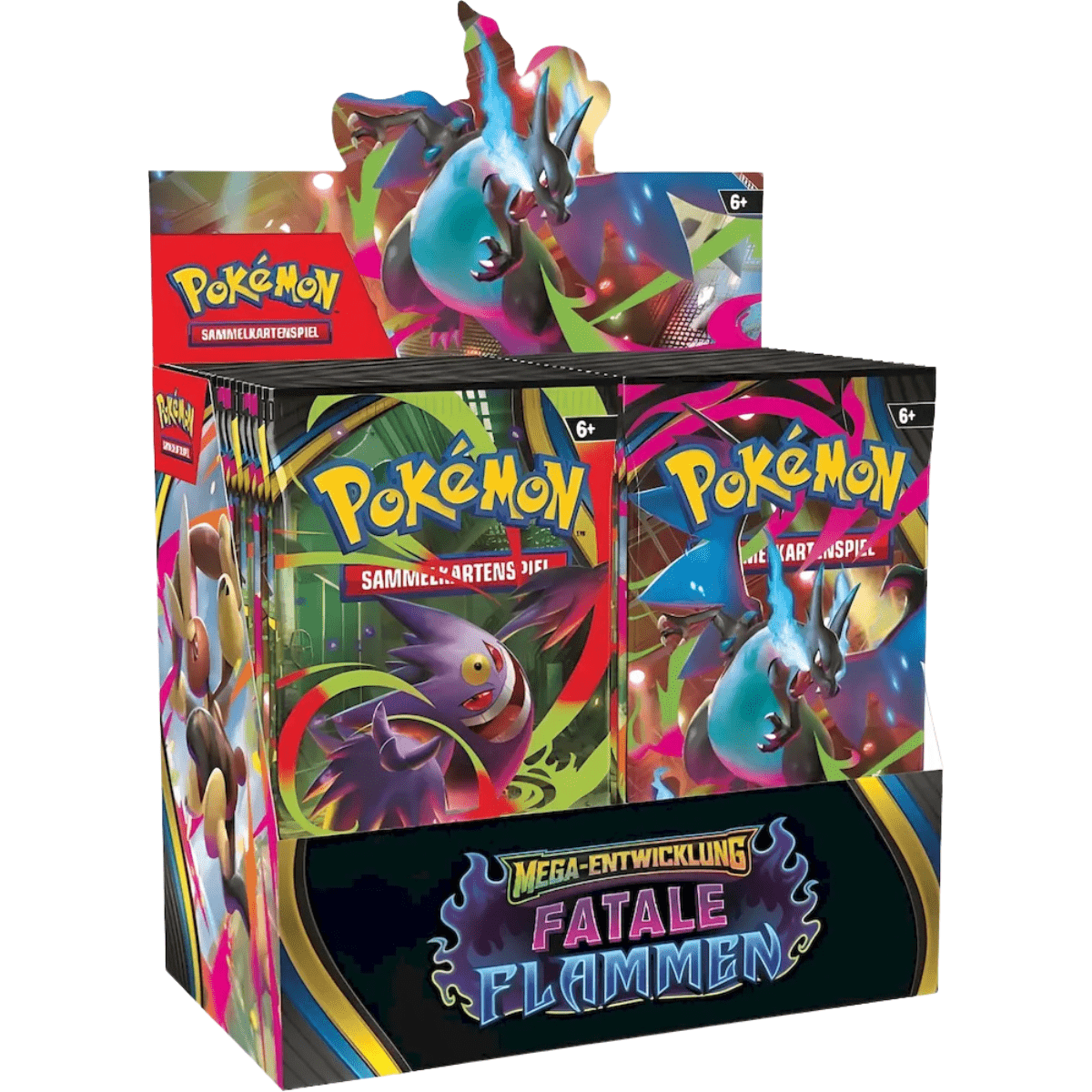 Pokémon Booster Display – Fatale Flammen (36 Booster, Deutsch) - PokeLumina