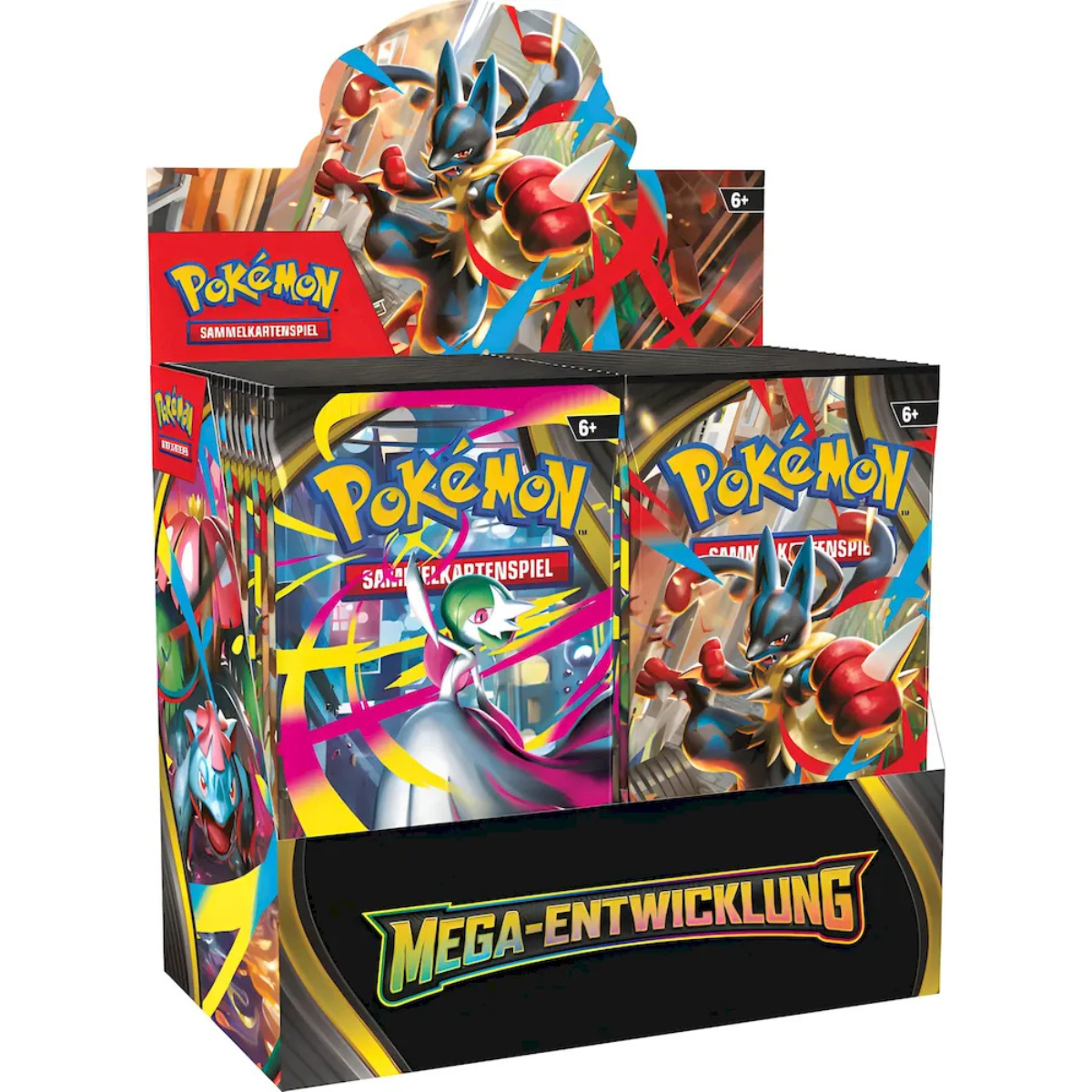 Pokémon Booster Display – Mega Entwicklung (36 Booster, Deutsch) - PokeLumina