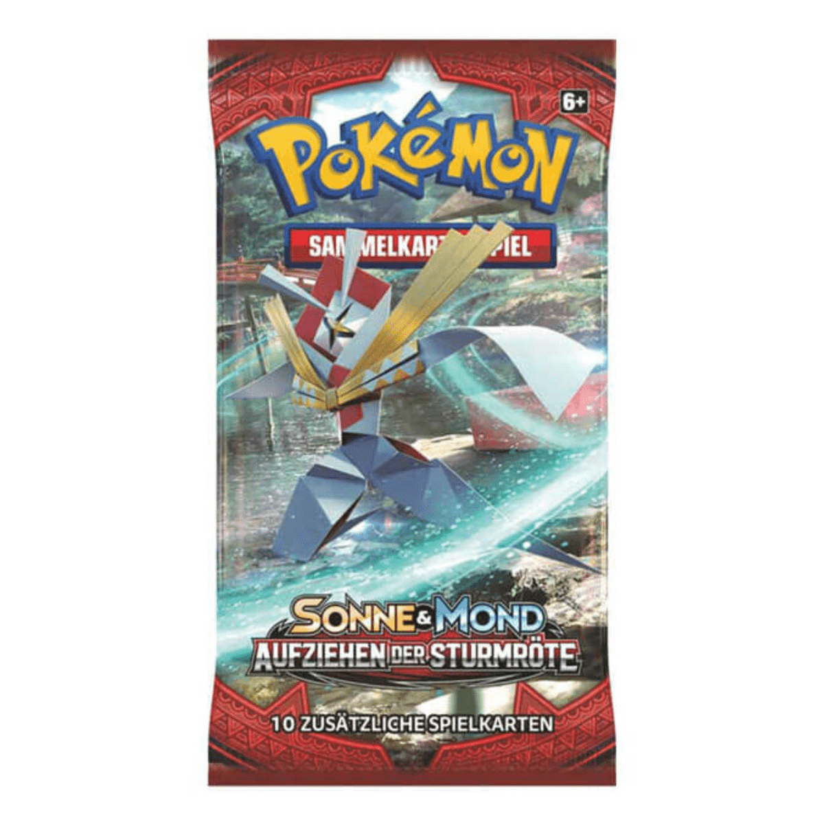 🌪️ Pokémon Booster – Sonne & Mond: Aufziehen der Sturmrote (Deutsch) - PokeLumina