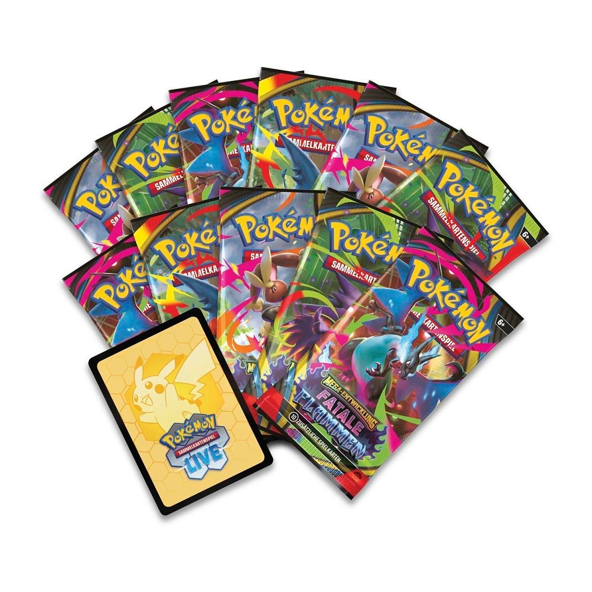 Pokémon Center Top-Trainer-Box – Mega-Entwicklung: Fatale Flammen (Deutsch) - PokeLumina