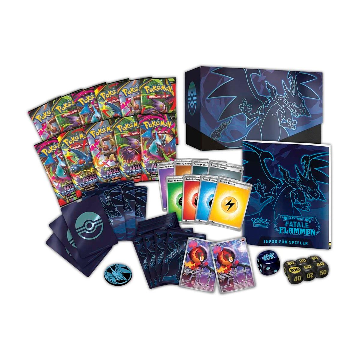 Pokémon Center Top-Trainer-Box – Mega-Entwicklung: Fatale Flammen (Deutsch) - PokeLumina