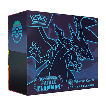 Pokémon Center Top-Trainer-Box – Mega-Entwicklung: Fatale Flammen (Deutsch) - PokeLumina