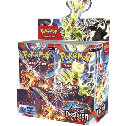 Pokémon Display – Obsidianflammen (36 Booster, Deutsch) - PokeLumina