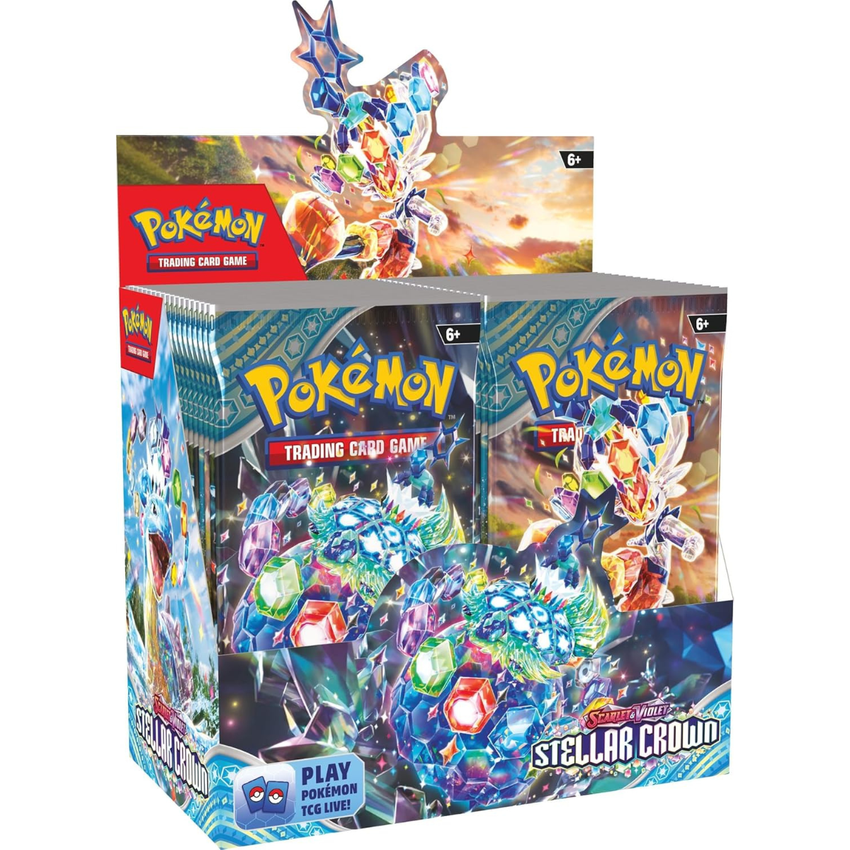 Pokémon Display – Stellarkrone (36 Booster, Deutsch) - PokeLumina