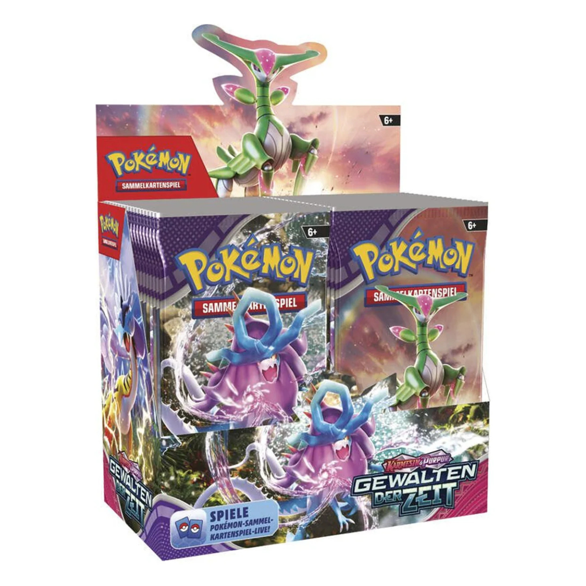 Pokémon Display – Gewalten der Zeit (36 Booster, Deutsch)