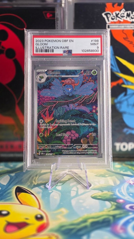 Pokémon Gloom – Obsidian Flames (PSA 9, Englisch) - PokeLumina