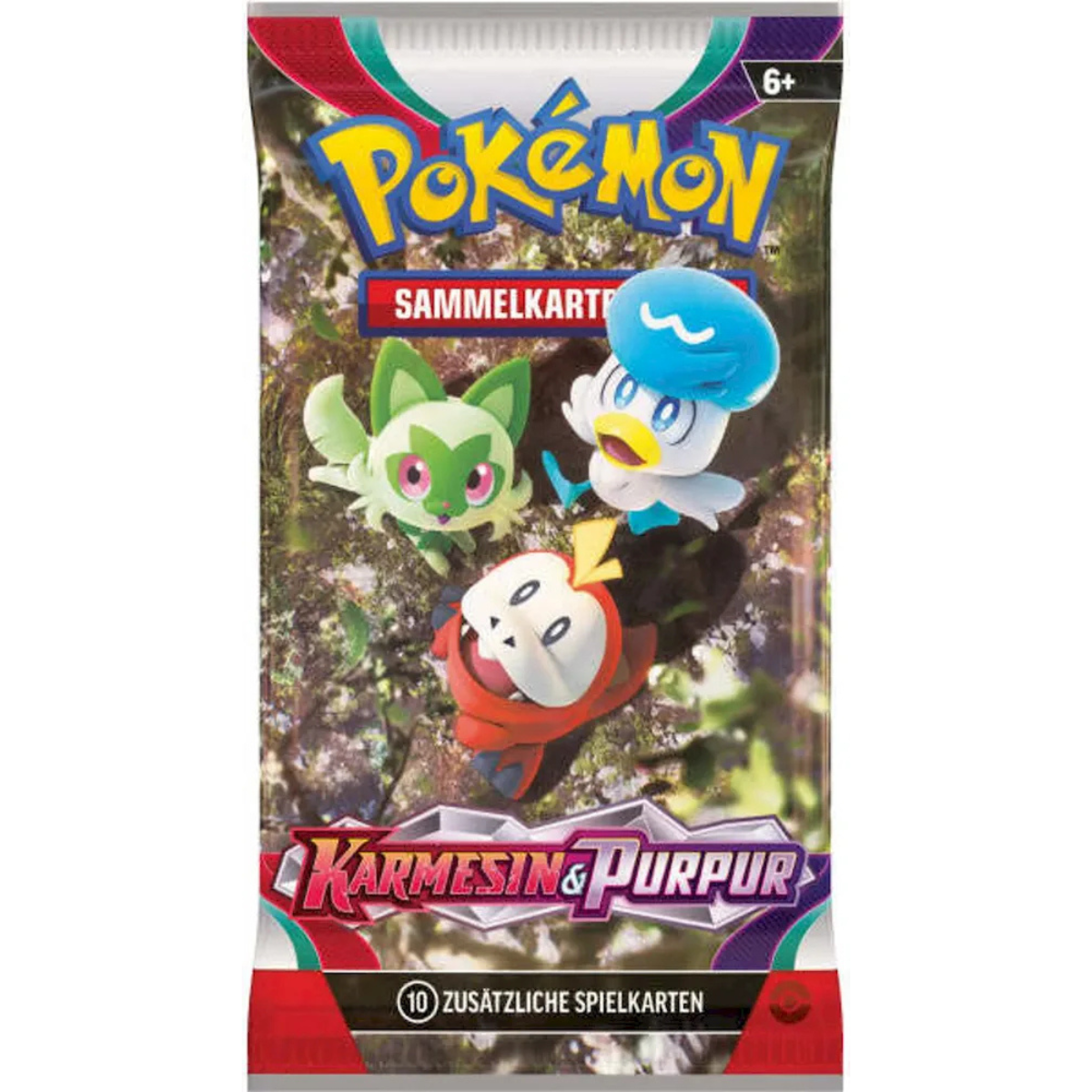 Pokémon Booster – Karmesin & Purpur (Deutsch)