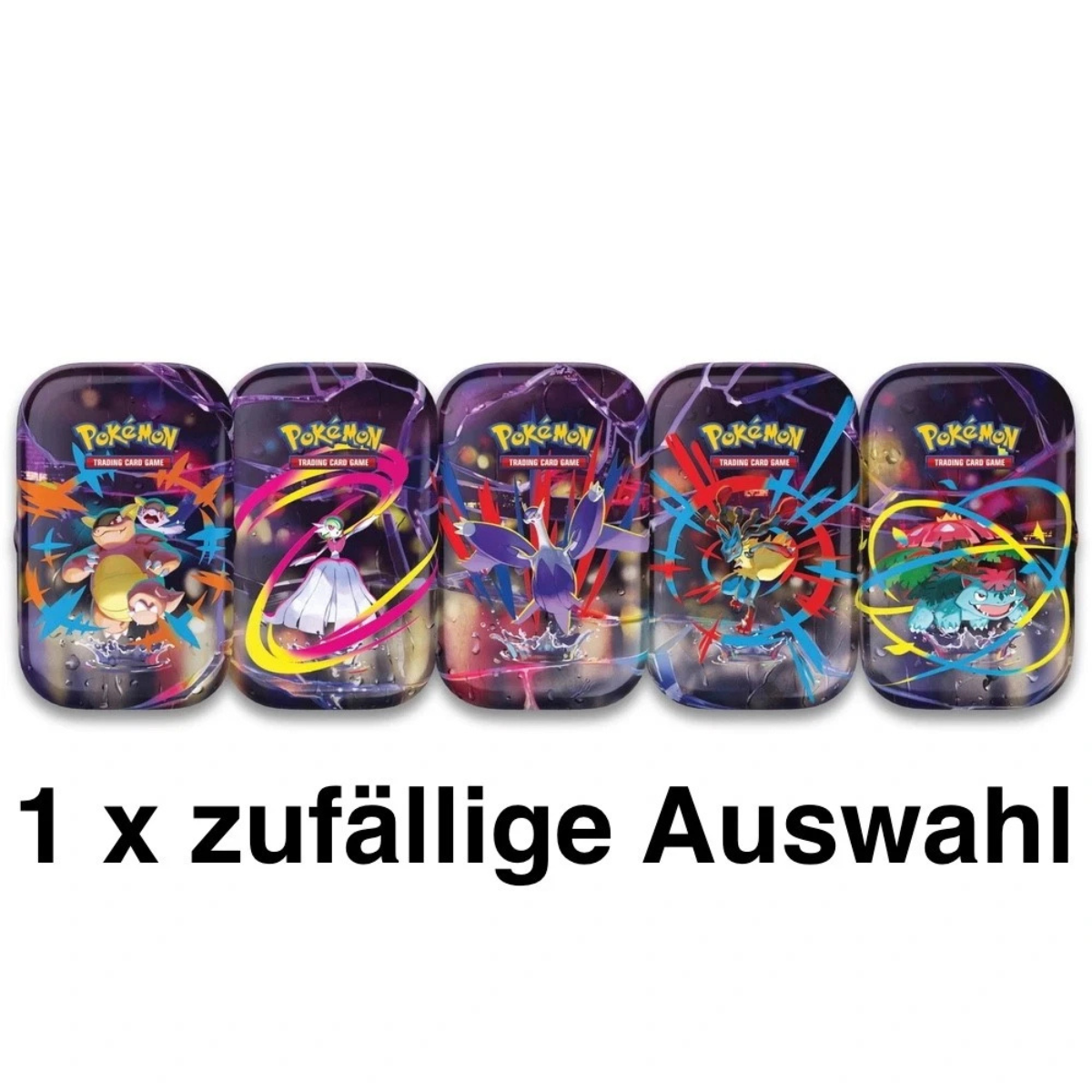 Pokémon Mini Tin – Mega Entwicklungen (1x zufällige Auswahl, Deutsch)