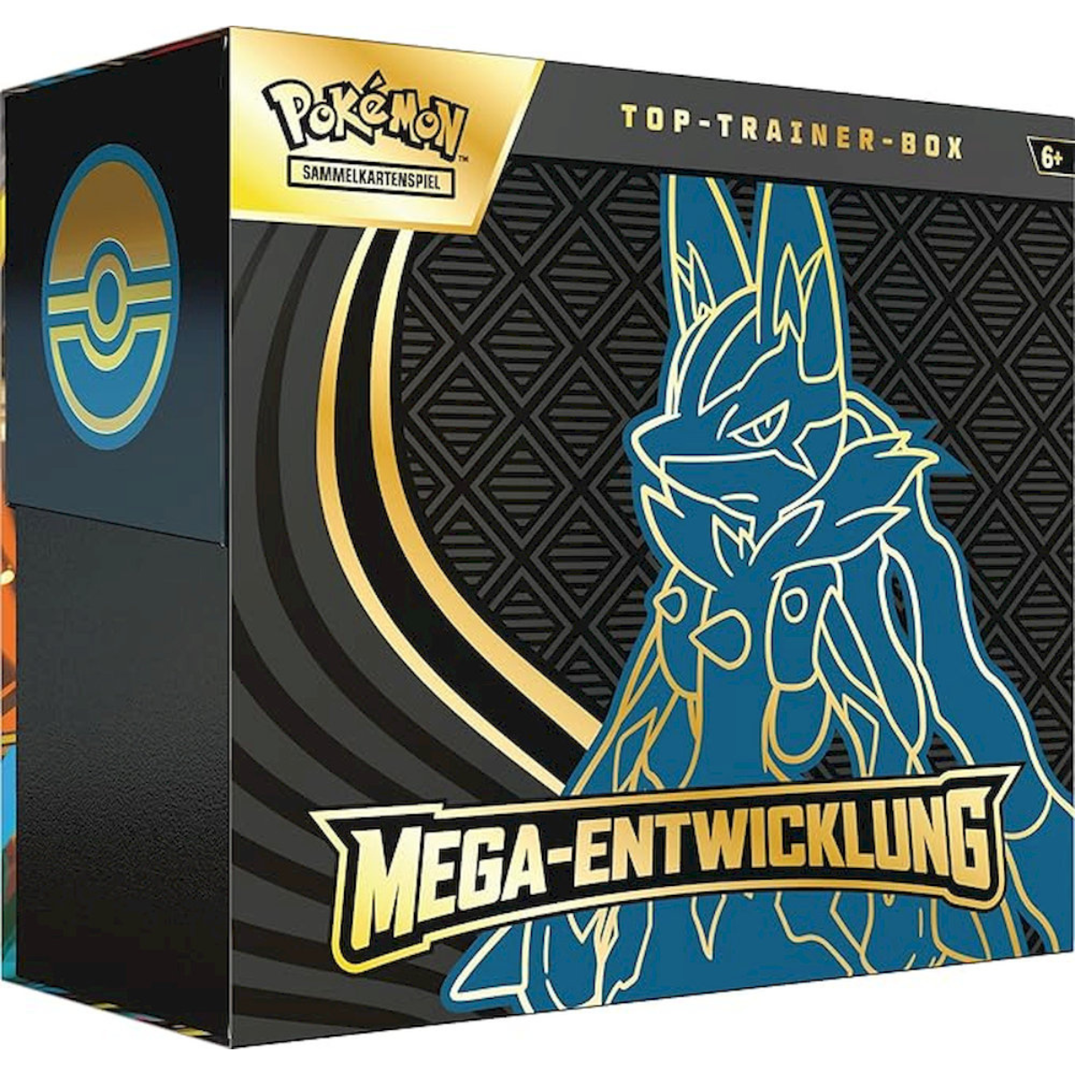 Pokémon Mega Entwicklung – Top-Trainer-Box Lucario (Deutsch)
