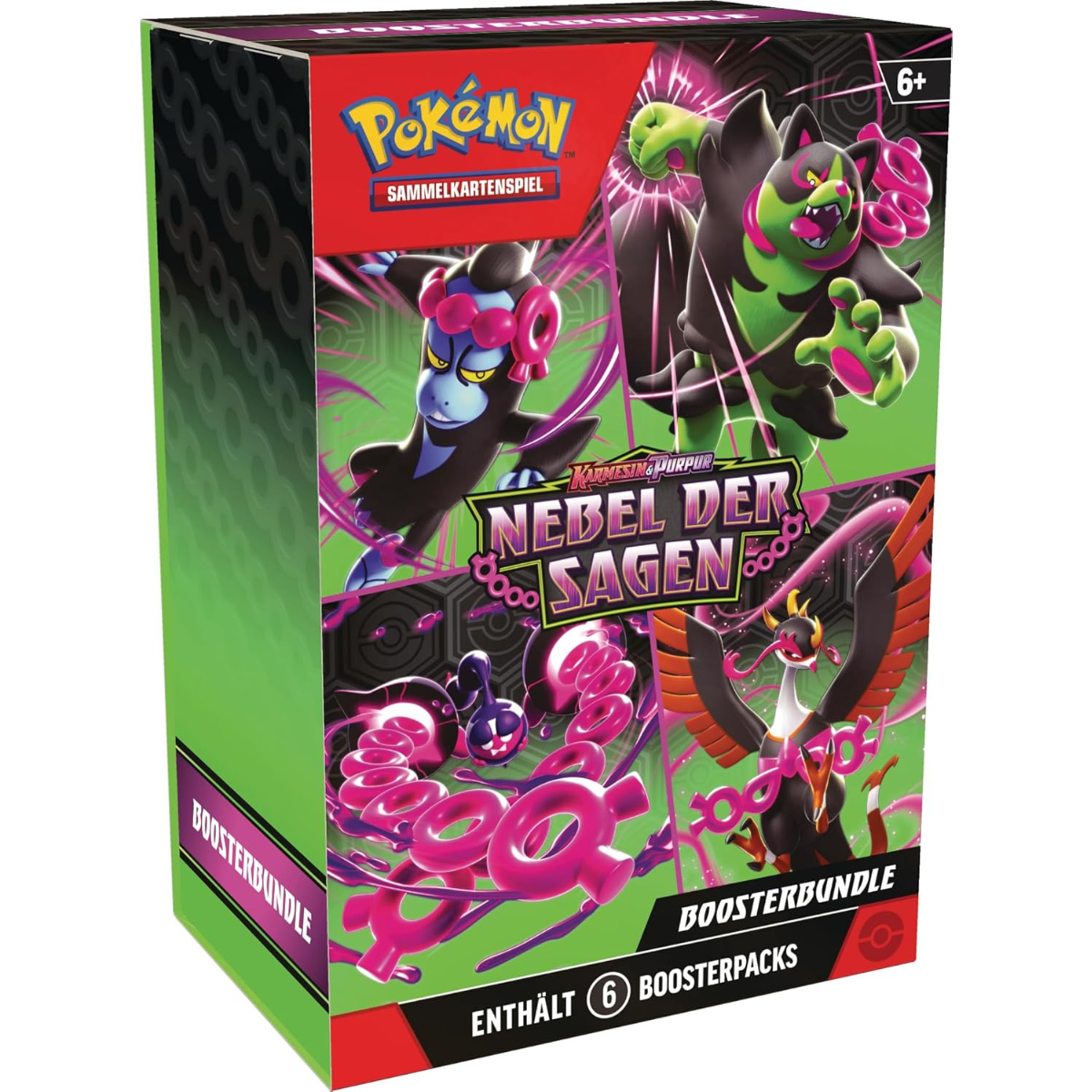 Pokémon Booster Bundle – Nebel der Sagen (6 Booster, Deutsch)