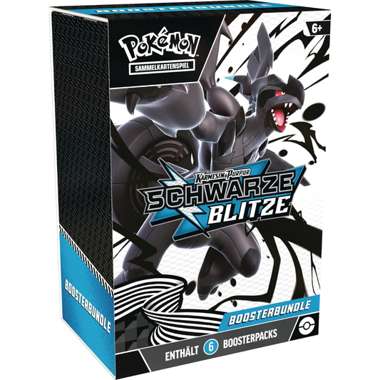 Pokémon Booster Bundle – Schwarze Blitze (6 Booster, Deutsch)