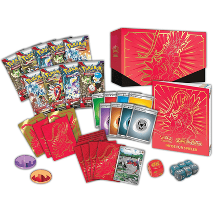 Pokémon Top - Trainer - Box – Karmesin & Purpur (Deutsch) - PokeLumina