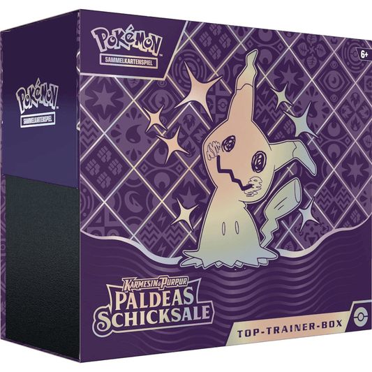 Pokémon Top - Trainer - Box – Paldeas Schicksale (Deutsch) - PokeLumina