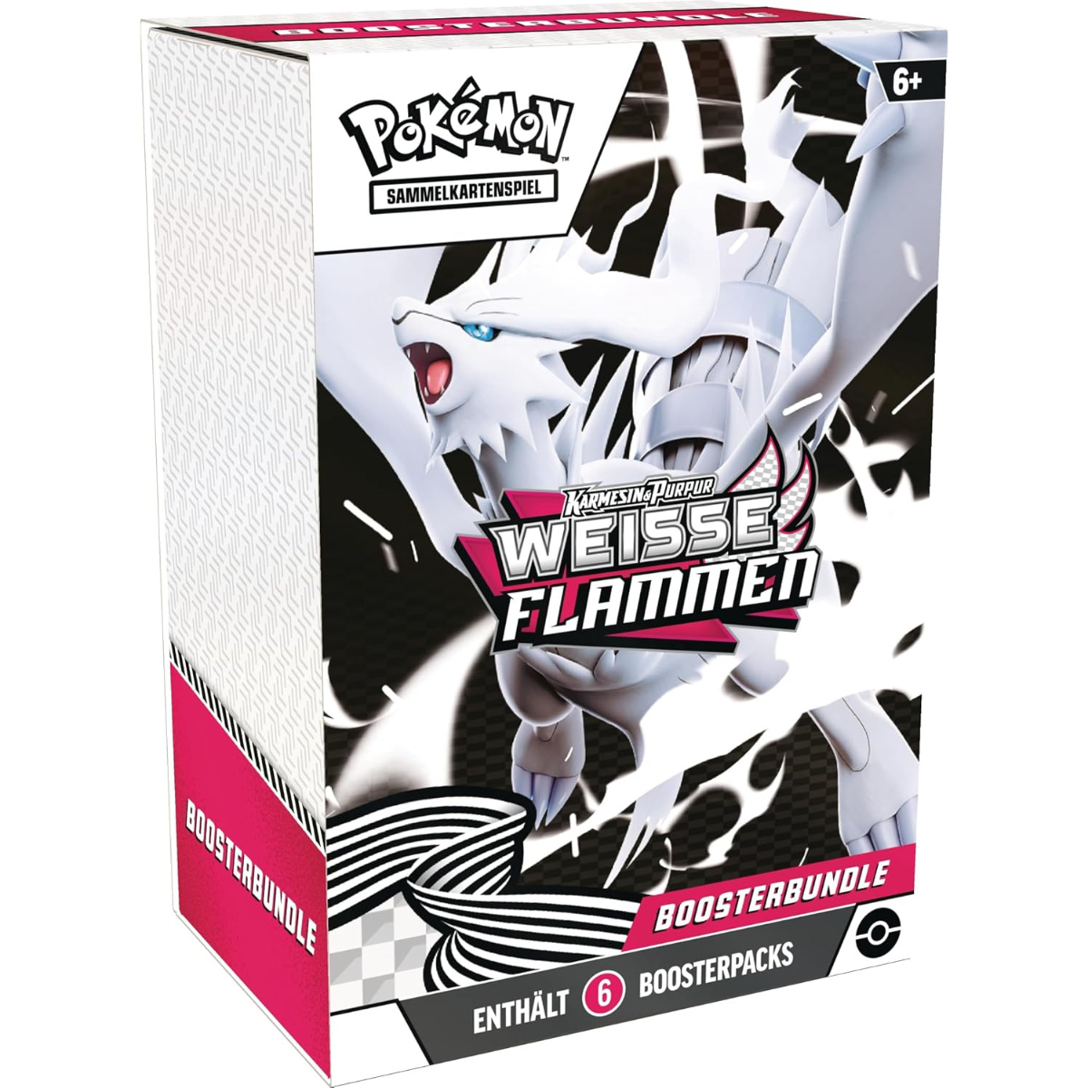 Pokémon Booster Bundle – Weiße Flammen (6 Booster, Deutsch)