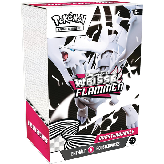 Pokémon Booster Bundle – Weiße Flammen (6 Booster, Deutsch)